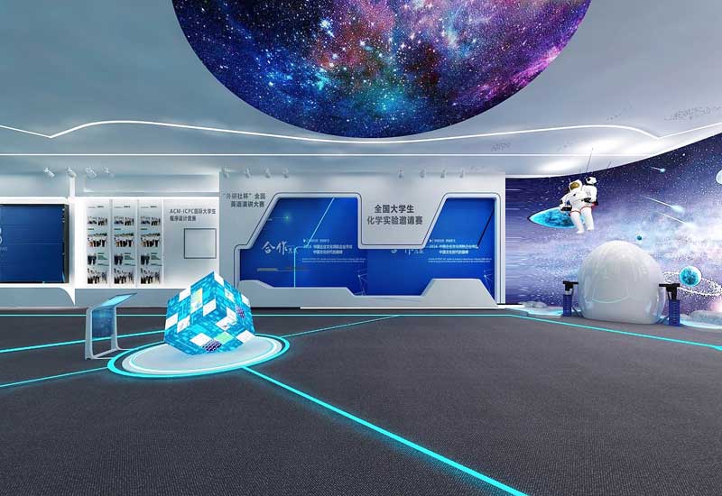 鄭州學(xué)?？萍颊桂^裝修設(shè)計(jì)效果圖