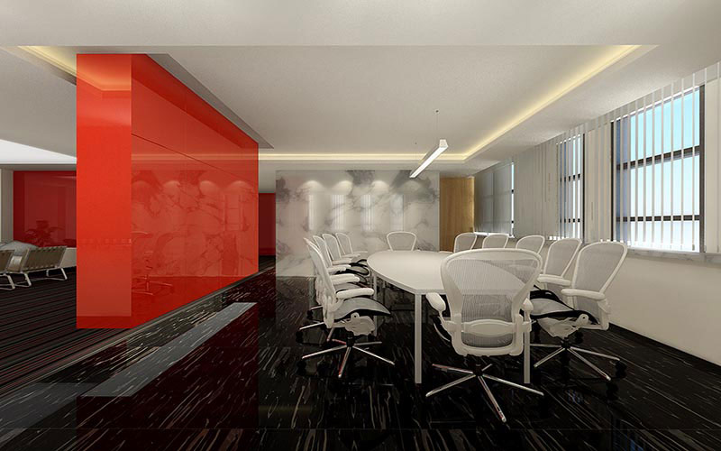 300平米辦公室裝修設(shè)計效果圖