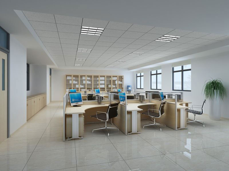 鄭州畫室辦公空間設(shè)計-教室裝修設(shè)計效果圖