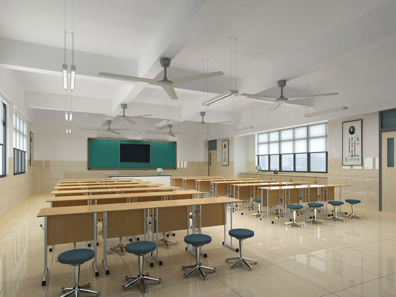 鄭州畫室辦公空間設(shè)計-教室裝修設(shè)計效果圖