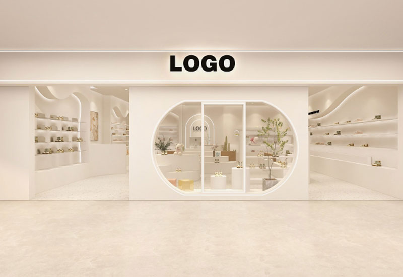 鄭州女鞋店鋪設(shè)計-鞋店裝修設(shè)計效果圖