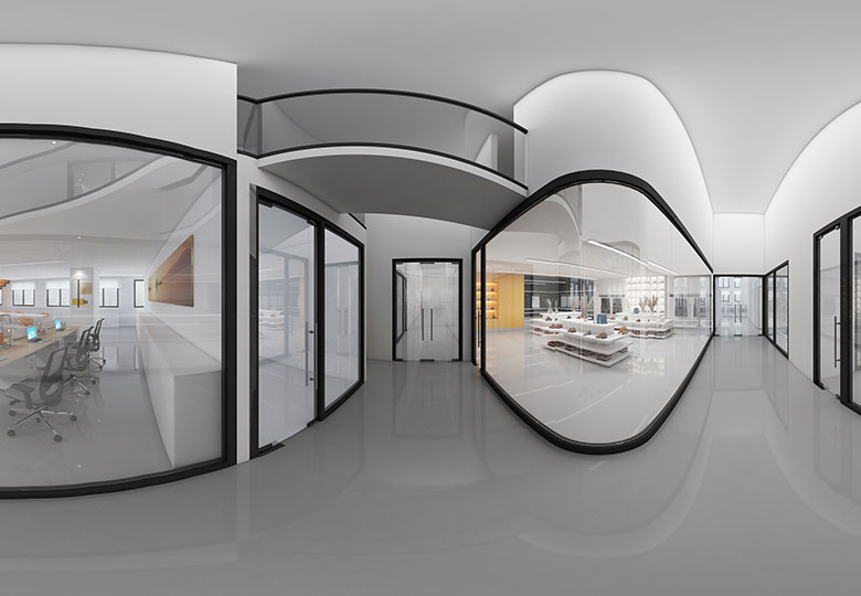 450平米辦公室設(shè)計裝修施工效果圖