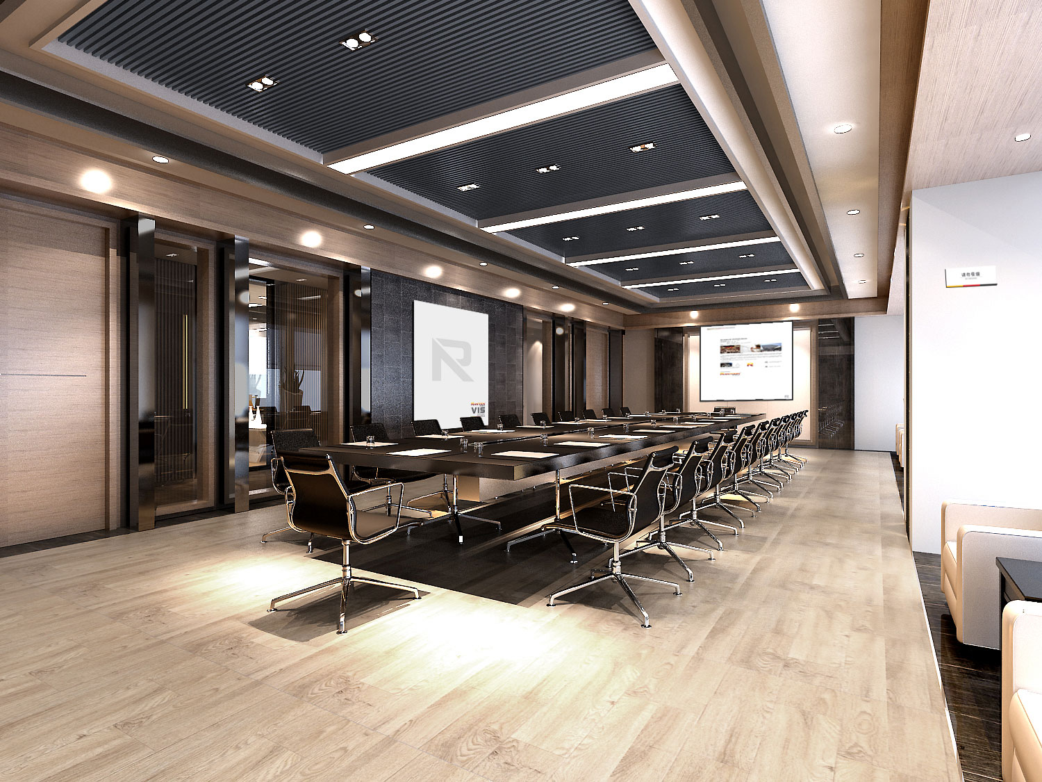 300平米辦公室裝潢設(shè)計效果圖