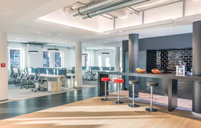 金水區(qū)信息公司辦公室裝修設計圖