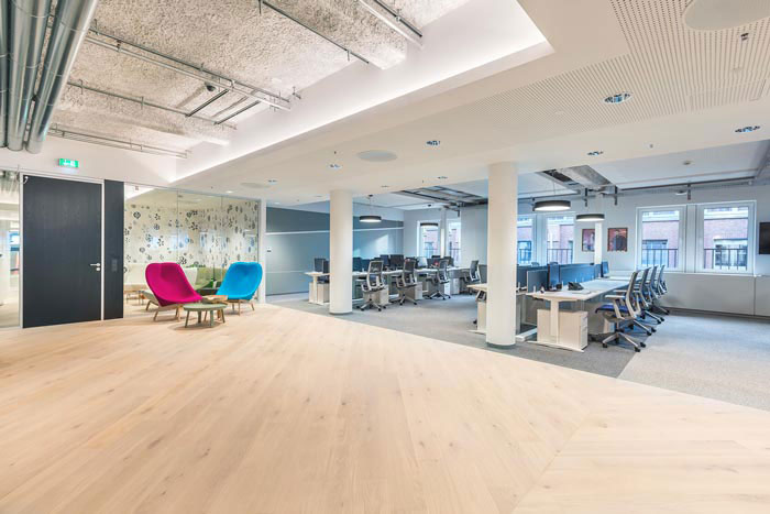 金水區(qū)信息公司辦公室裝修設計圖