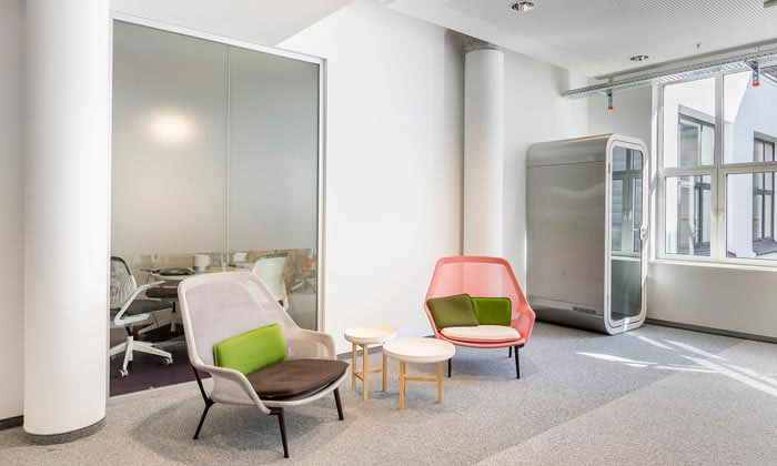 金水區(qū)信息公司辦公室裝修設計圖