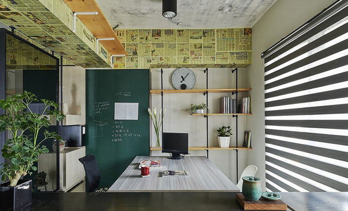 60平米小型辦公室裝修設(shè)計效果圖