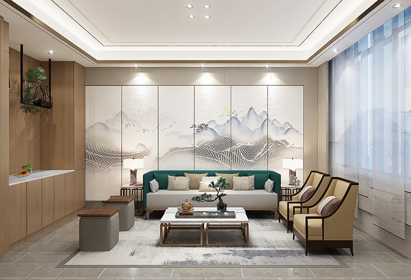 2600平米集團辦公樓裝修設(shè)計效果圖