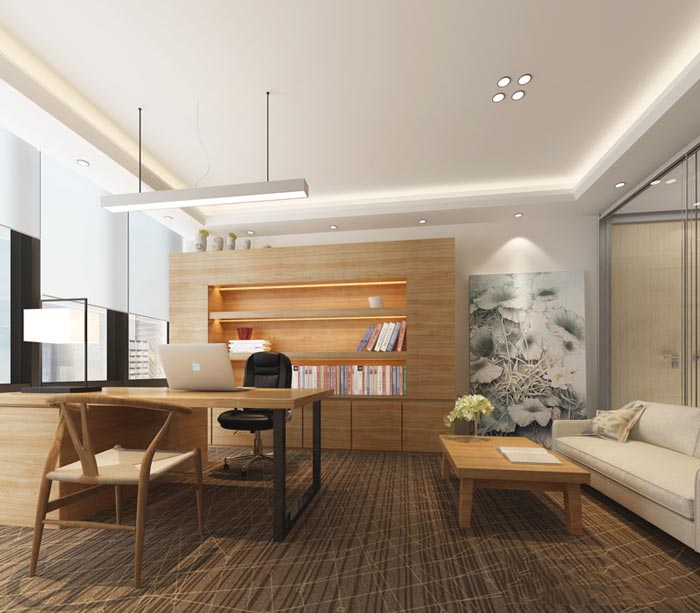 390平米電商平臺(tái)辦公室設(shè)計(jì)效果圖