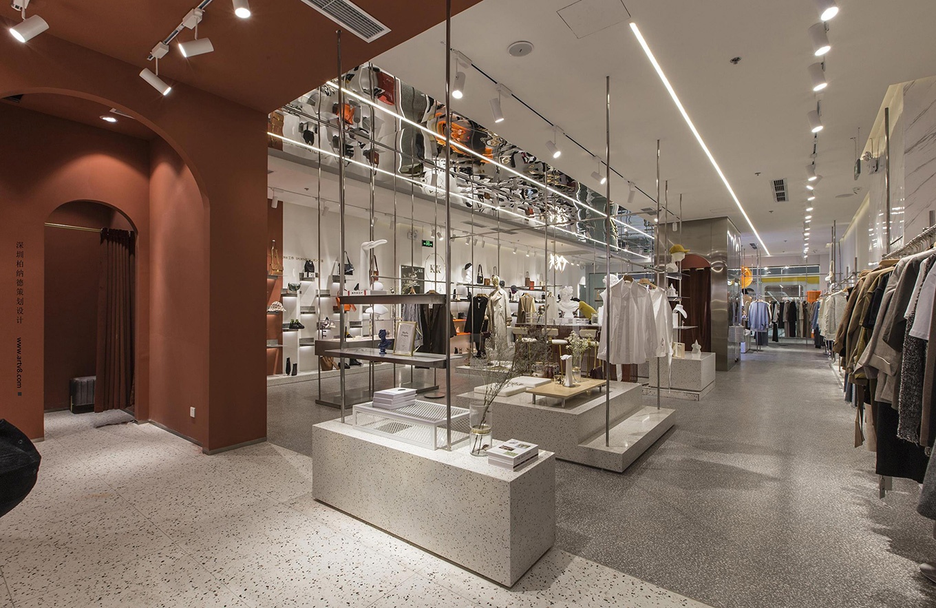 68平米女裝專(zhuān)賣(mài)店裝修設(shè)計(jì)效果圖