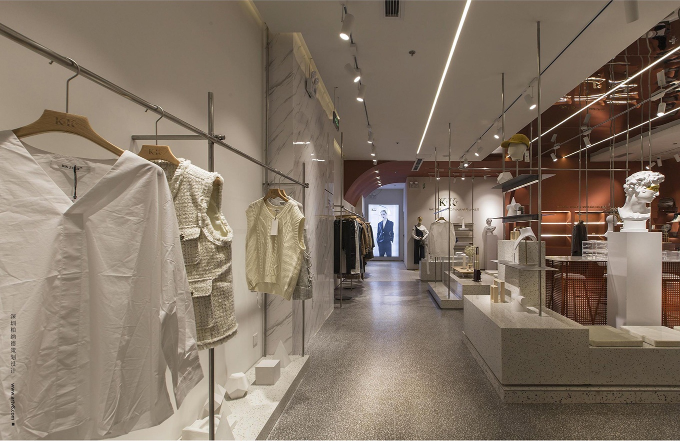 68平米女裝專(zhuān)賣(mài)店裝修設(shè)計(jì)效果圖