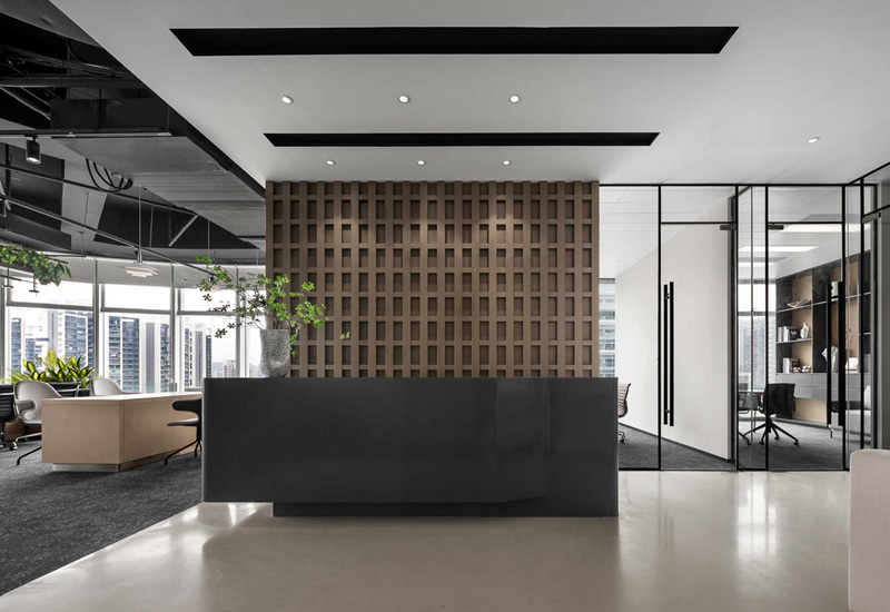 315平米辦公空間設(shè)計裝修效果圖