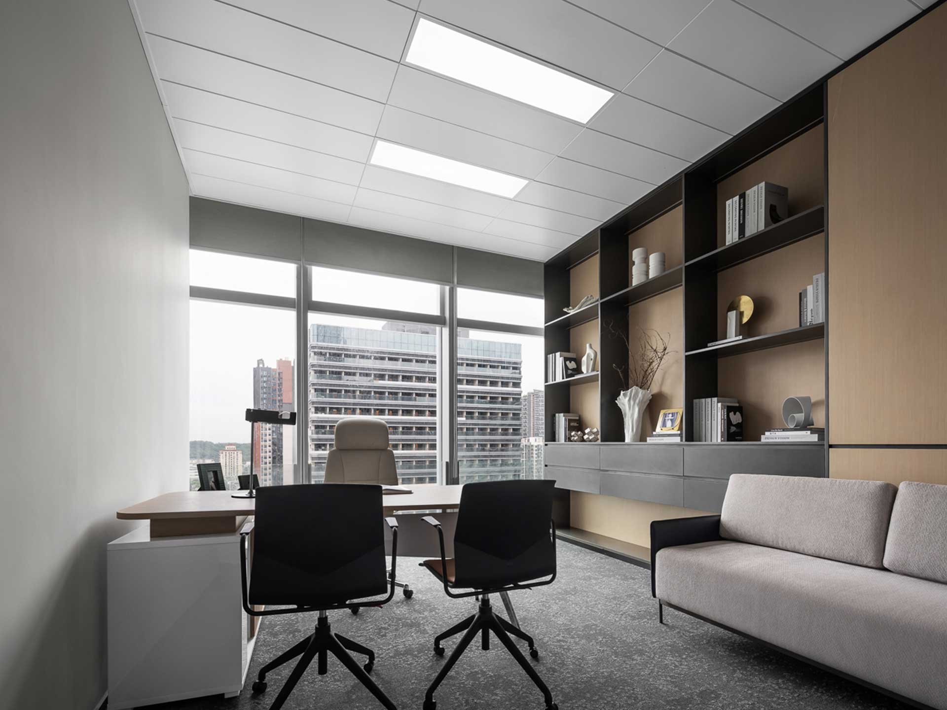 315平米辦公空間設(shè)計(jì)裝修效果圖