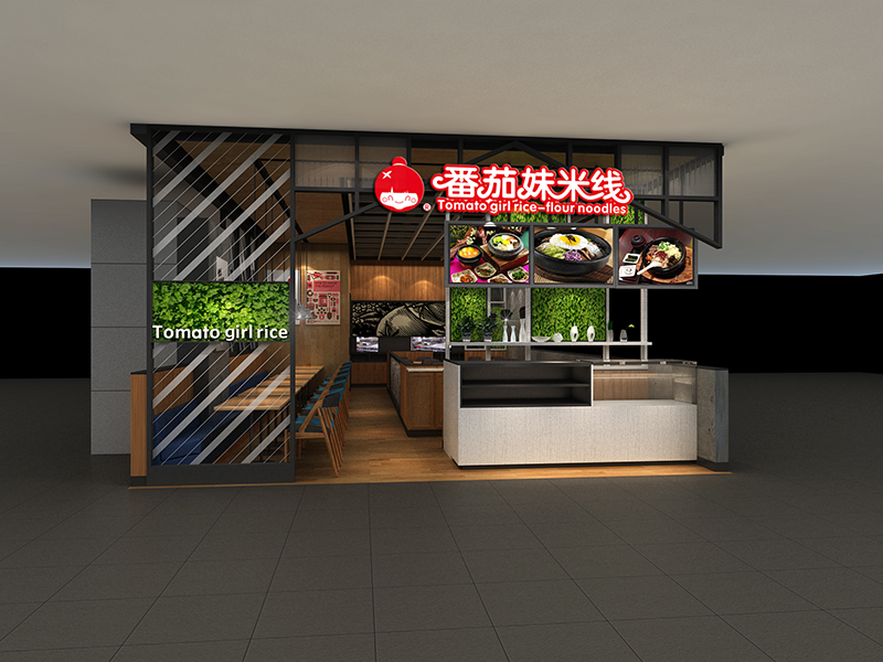 100平米線店面設(shè)計裝修效果圖