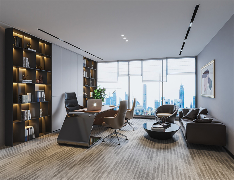 610平米鄭州辦公室裝修設(shè)計(jì)效果圖