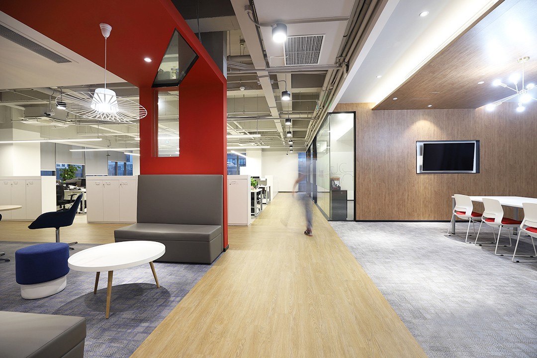 2300平米辦公寫字樓裝修設(shè)計效果圖