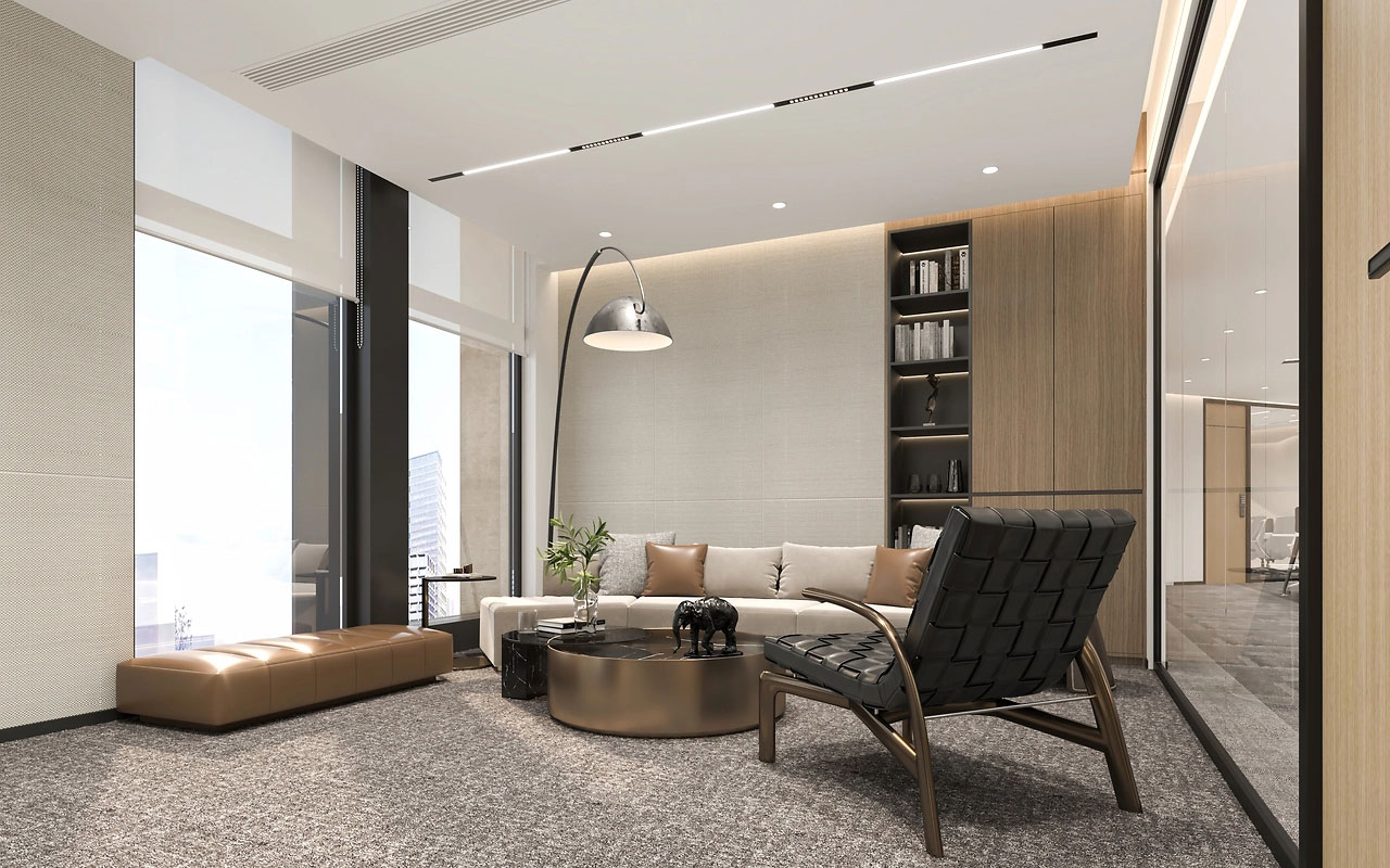 218平米鄭州辦公室裝修設(shè)計(jì)效果圖