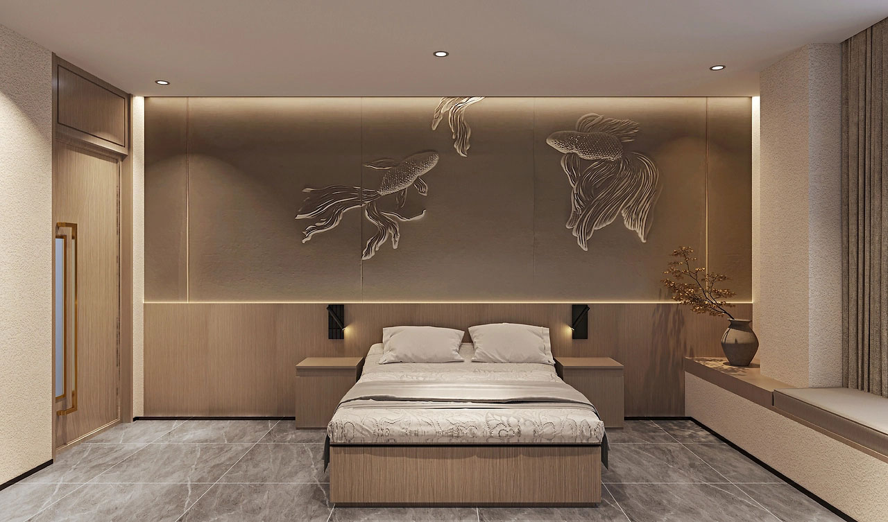 307平米新中式足浴會(huì)所裝修設(shè)計(jì)效果圖