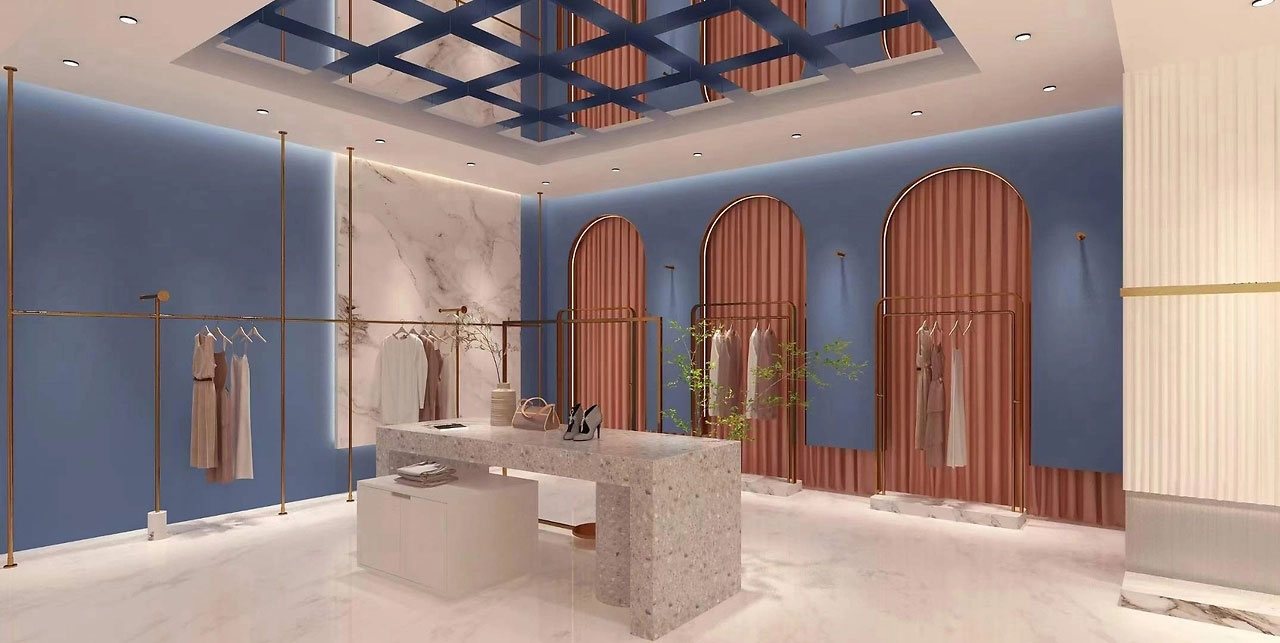 255平米服裝店鋪裝修設(shè)計(jì)效果圖