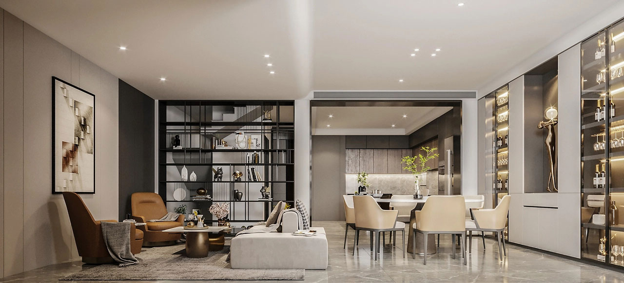 320平米鄭州別墅裝修設(shè)計(jì)效果圖