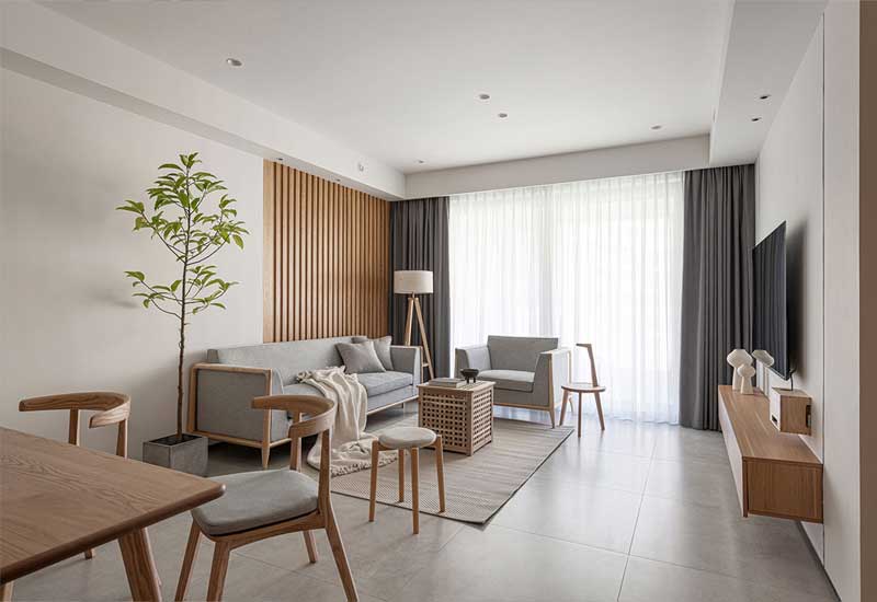 鄭州新房裝修設計：現(xiàn)代簡約風的空間擴容技巧