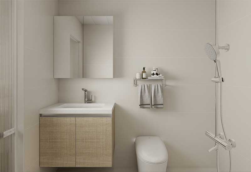 鄭州舊房翻新設(shè)計費用：衛(wèi)生間翻新的重點開支