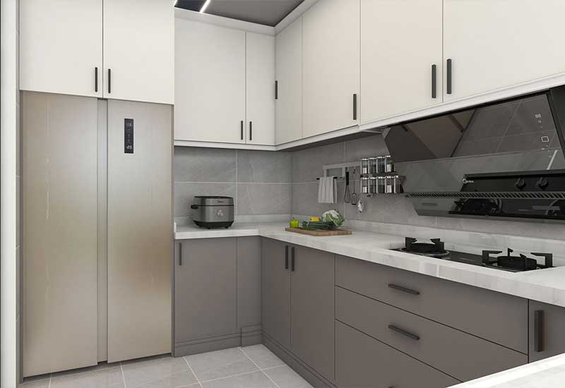 鄭州室內裝修設計：廚房瓷磚怎么選？防滑及 易清潔款式