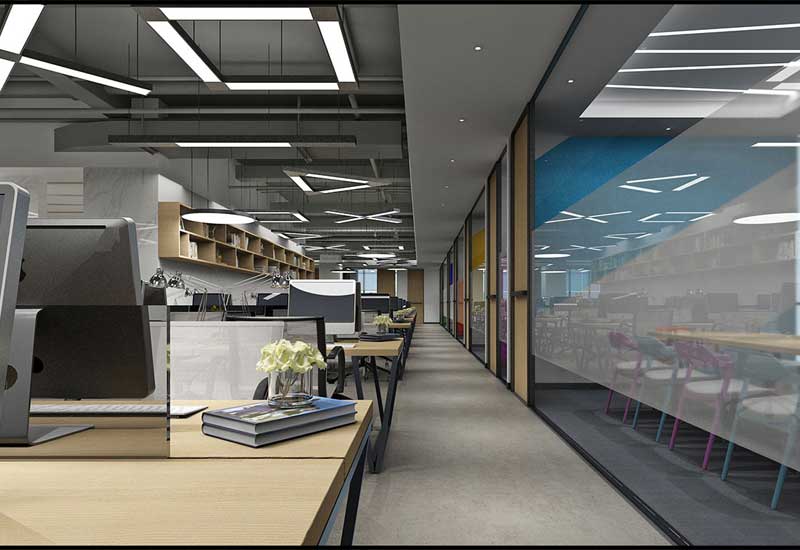 鄭州辦公室隔斷翻新的樣式選擇：根據(jù)團隊規(guī)模定制