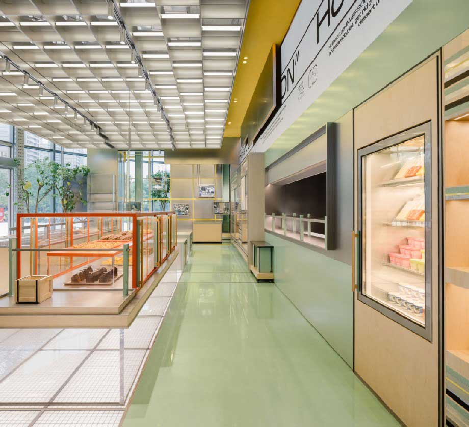 120平米面包店設(shè)計(jì)效果圖