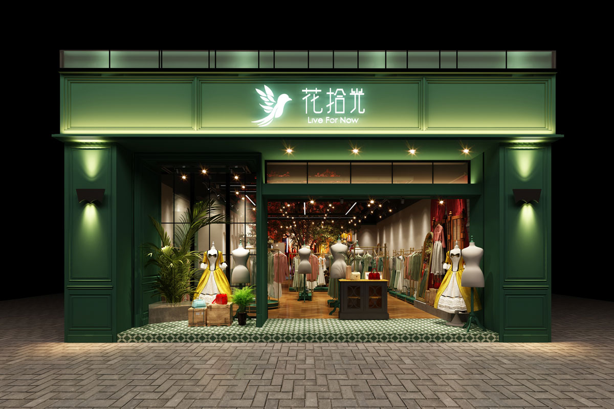 115平米品牌女裝店鋪裝修設(shè)計效果圖