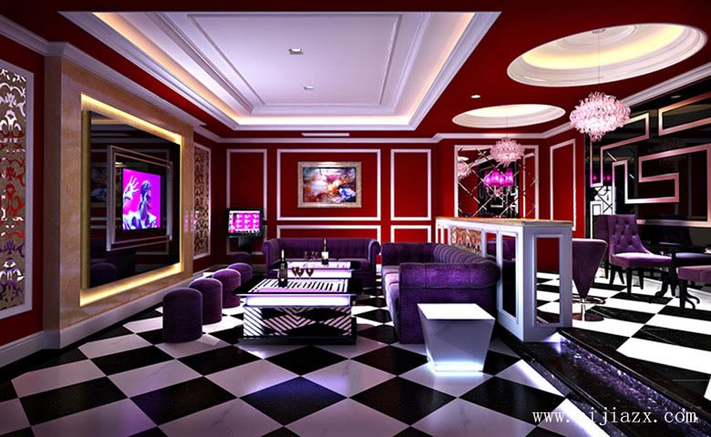 最受歡迎的時(shí)尚KTV包間裝修效果圖