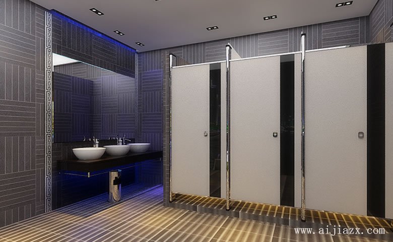 簡約舒適的火鍋洗手間裝修效果圖