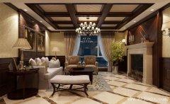 280平米開(kāi)闊大氣的懷舊美式風(fēng)格超大戶型裝修效
