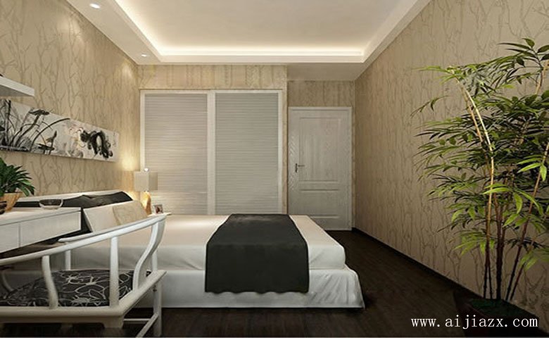 極簡主義的現(xiàn)代風格臥室裝修效果圖