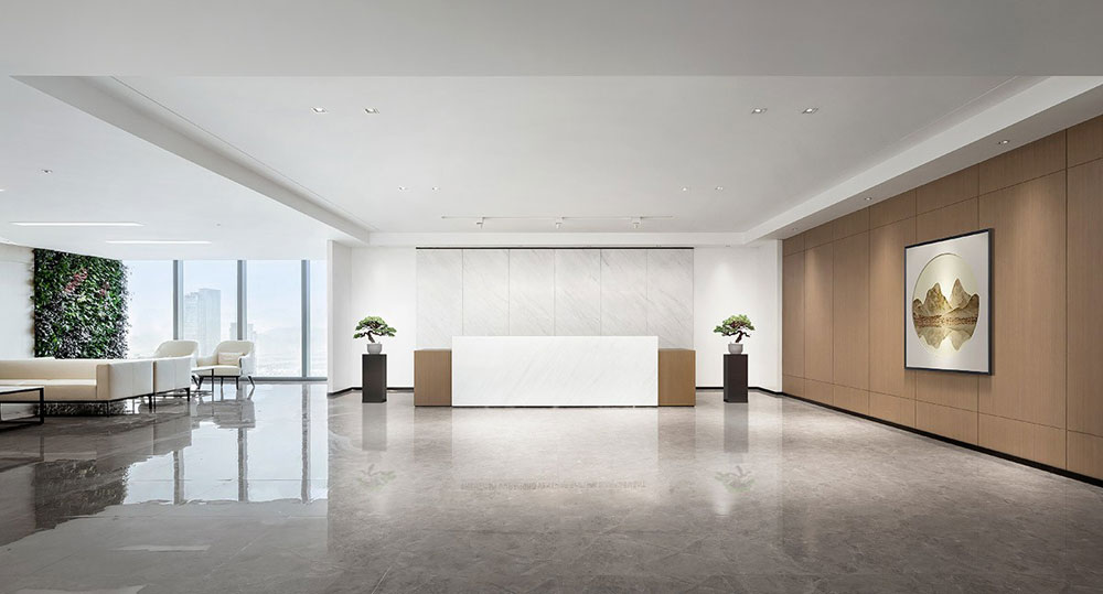 鄭州國中創(chuàng)投辦公室裝修設(shè)計(jì)案例效果圖